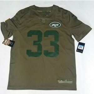 New York Jets Nike NFL Mens Medium Stitched Salute To Service Limited Jersey